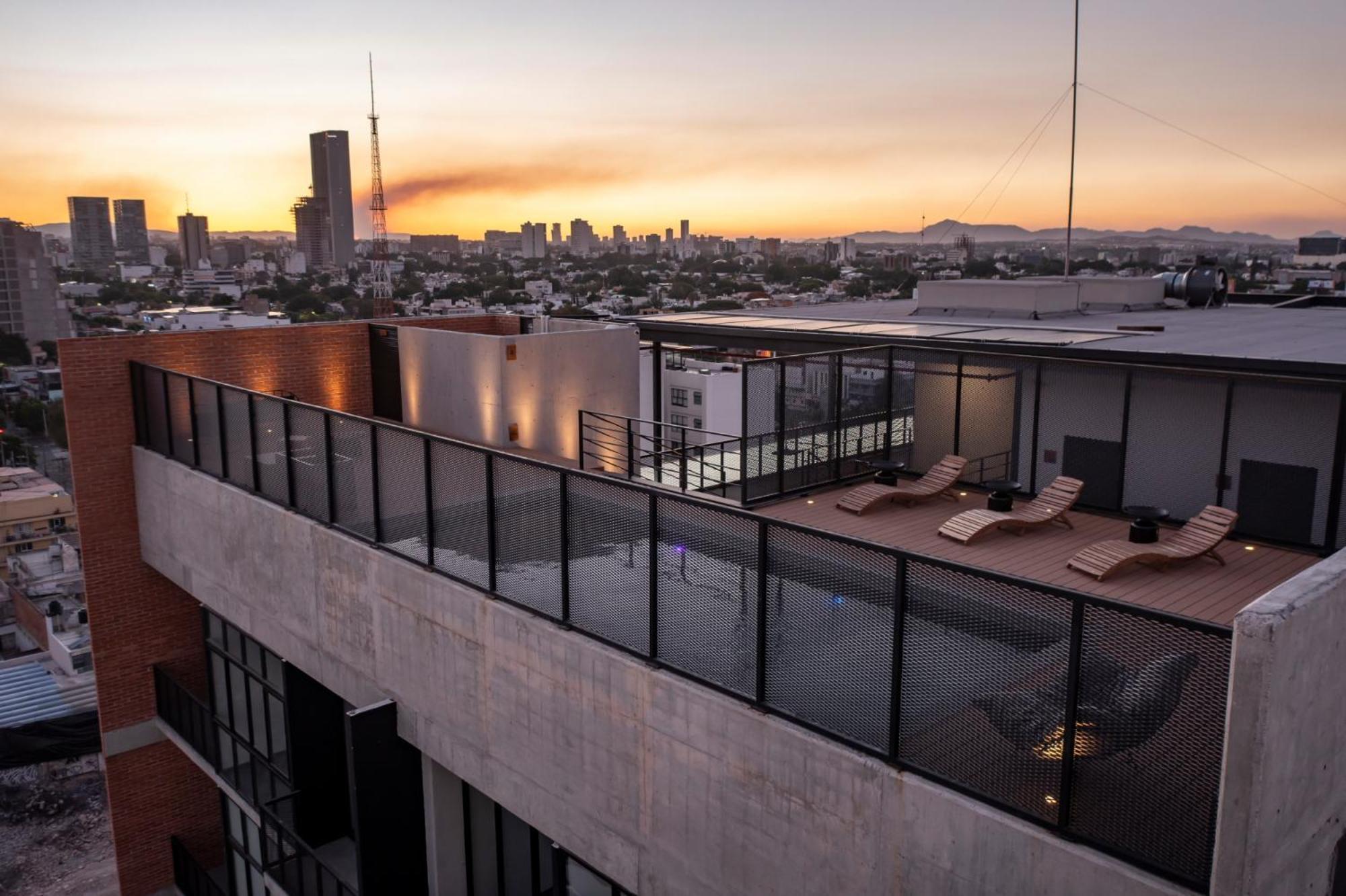 Galeria Flat Rooftop Pool Witgdl Guadalajara Kültér fotó